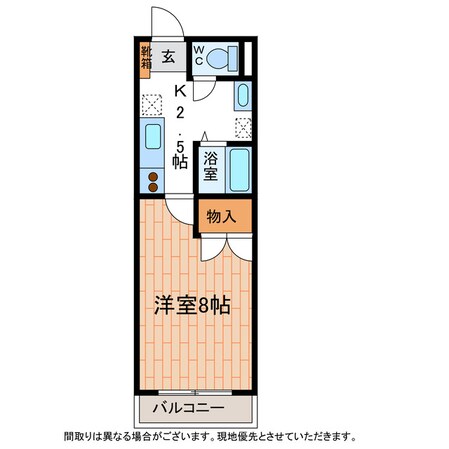 コスタベルデ恵比須の物件間取画像